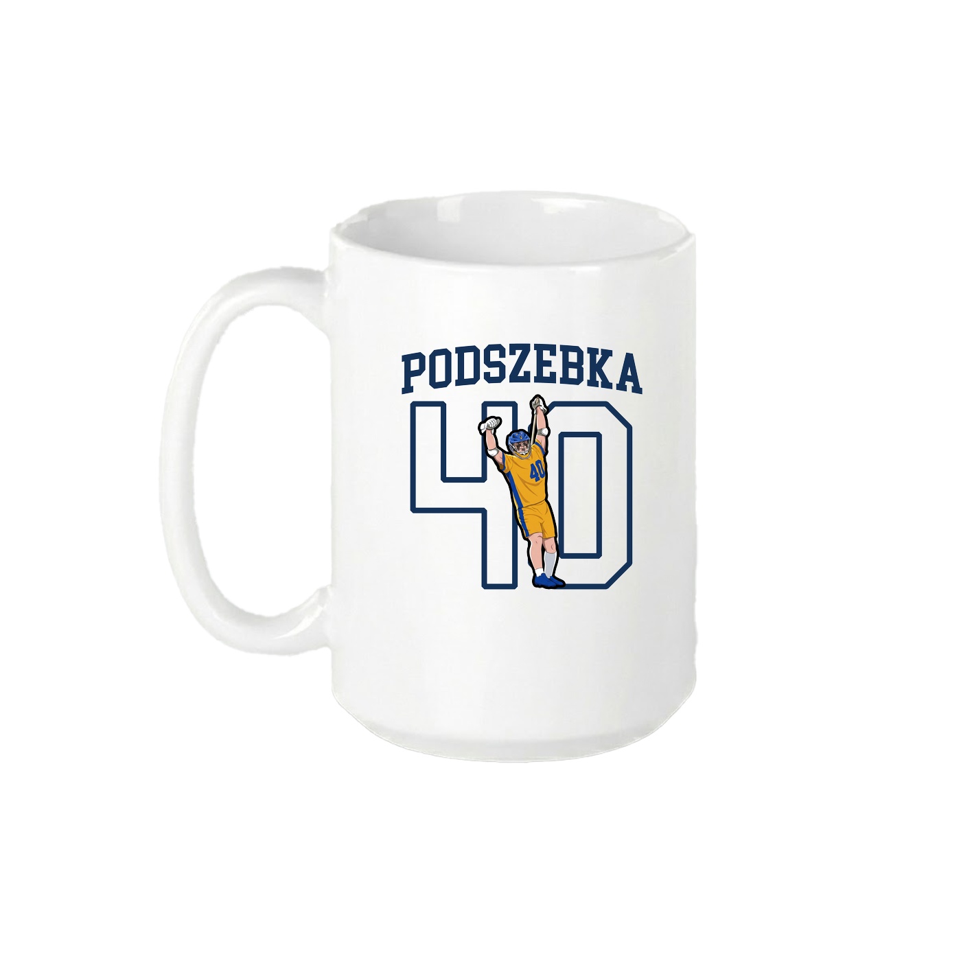 15oz Coffee Mug — Shirsey in White