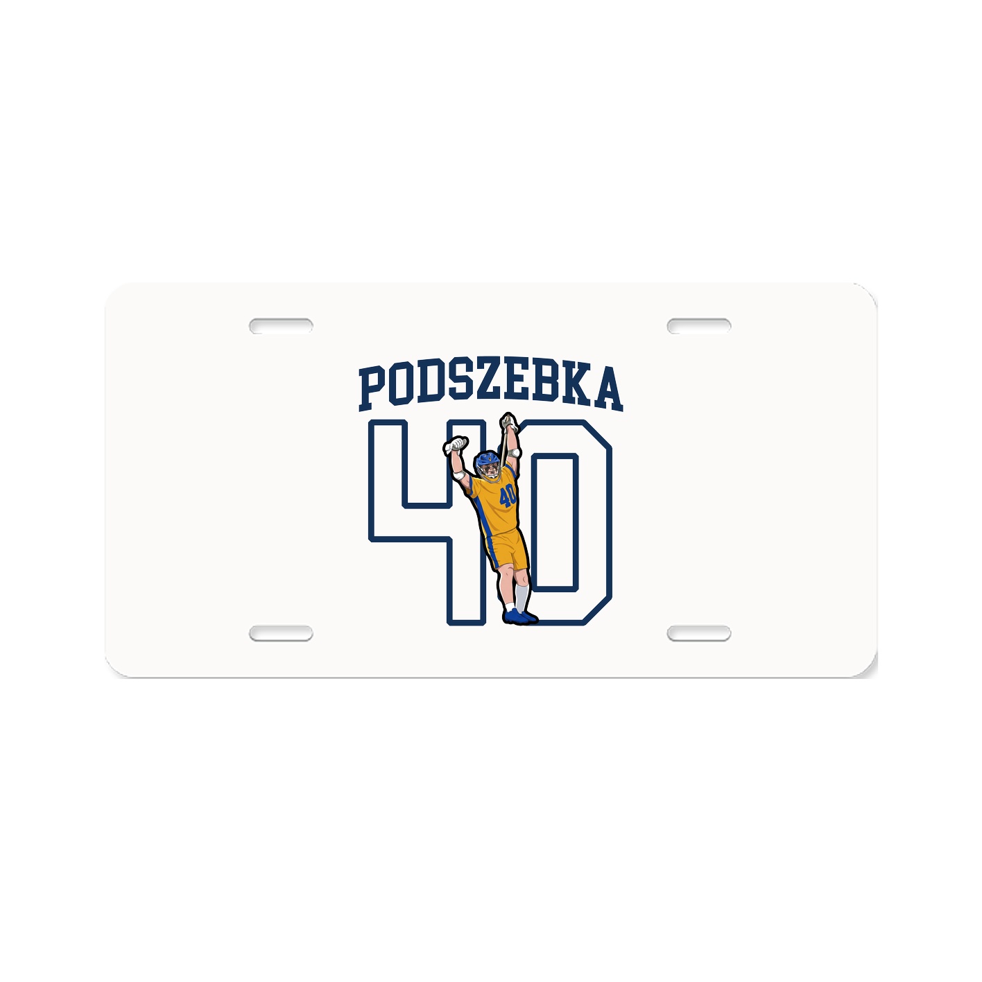 License Plate — Shirsey in Classic