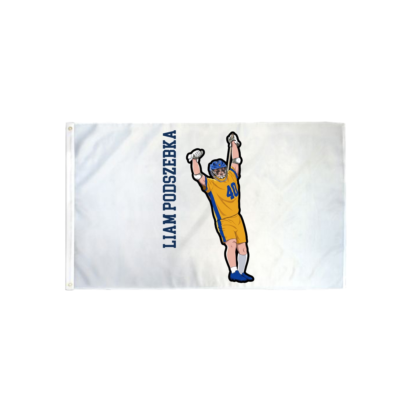 3x5 Flag — Name Vertical in Classic