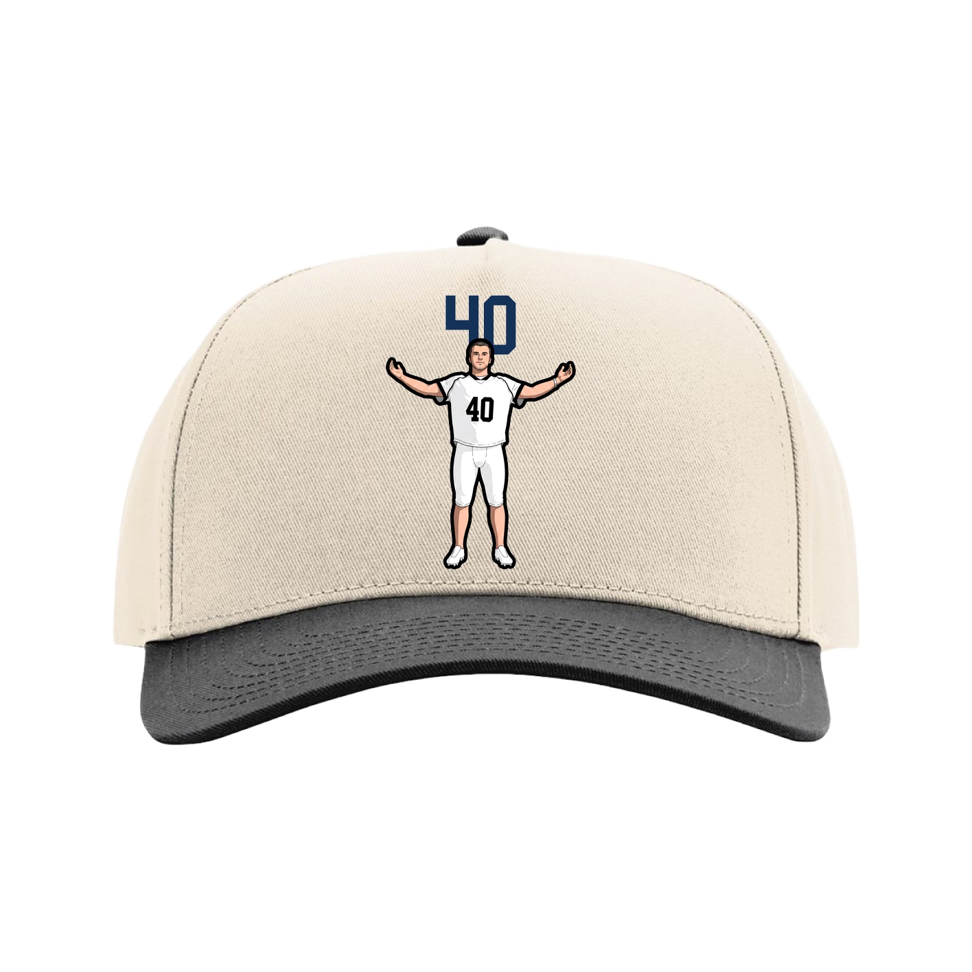 Full Fabric Five-Panel Champ Cap