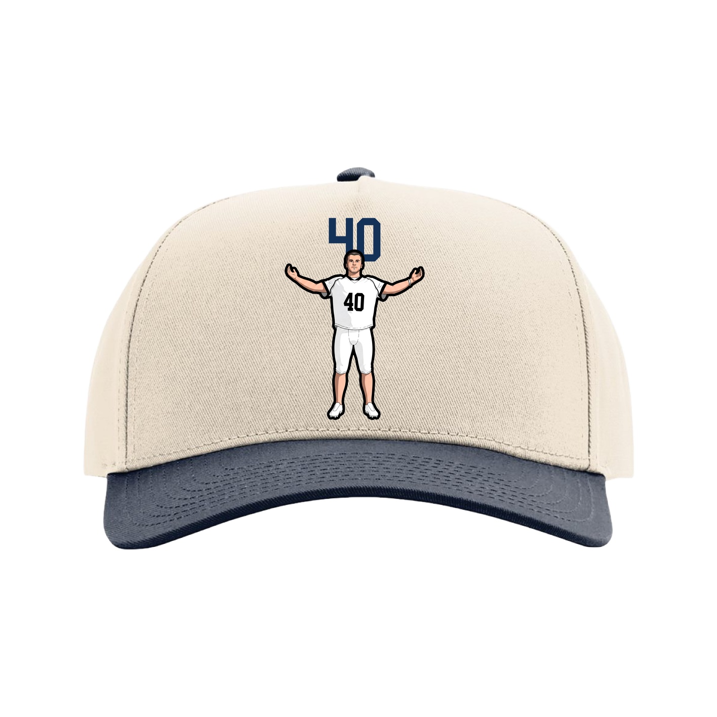 Full Fabric Five-Panel Champ Cap