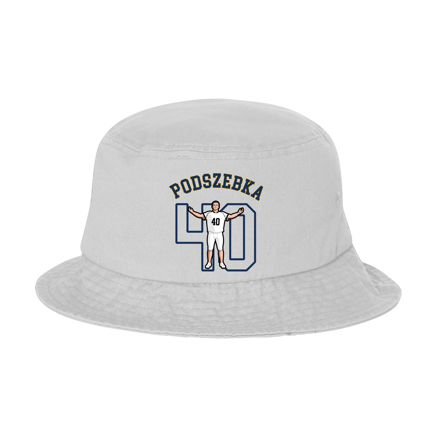 Bucket Cap — Shirsey Arch in White