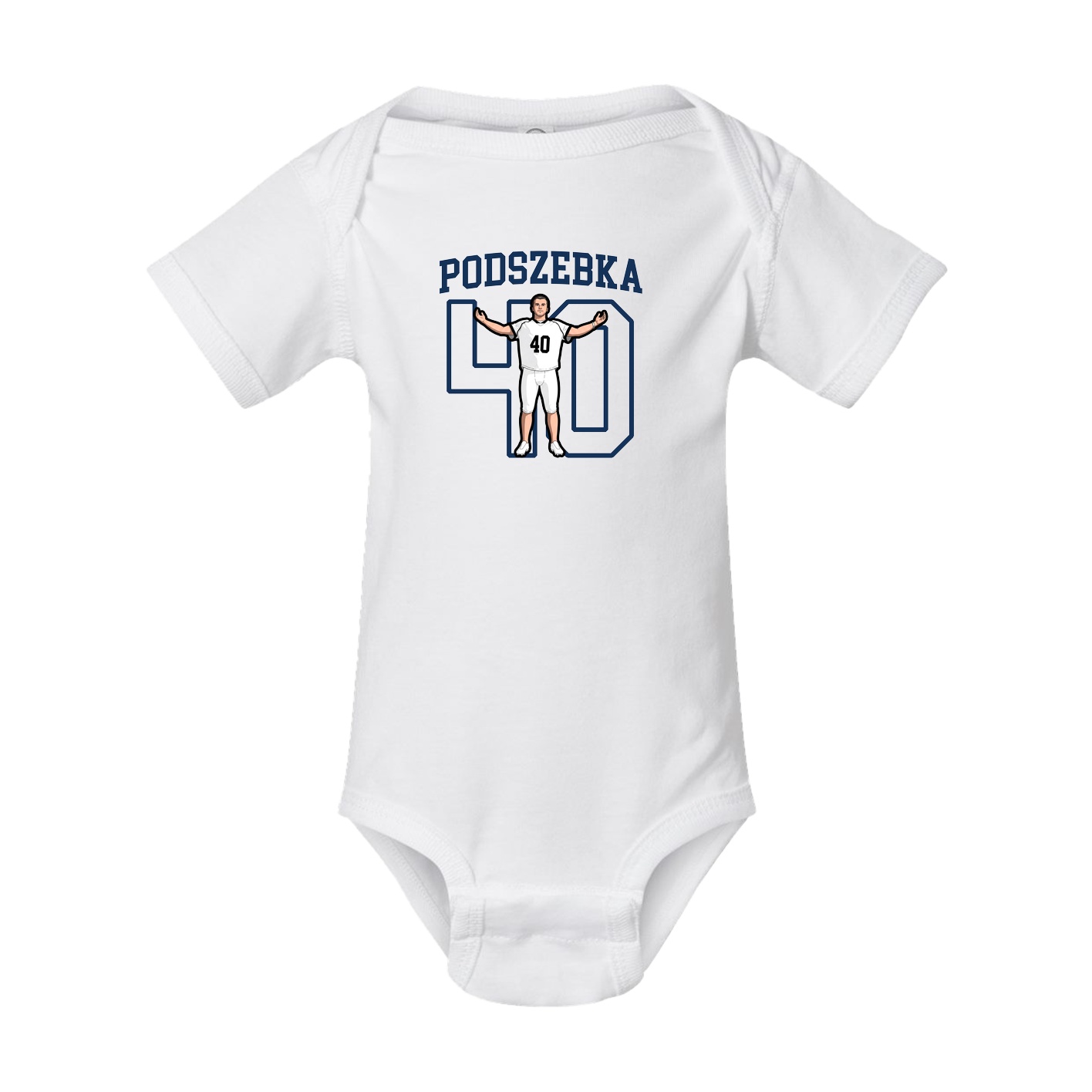 Baby Onesie — Shirsey in White