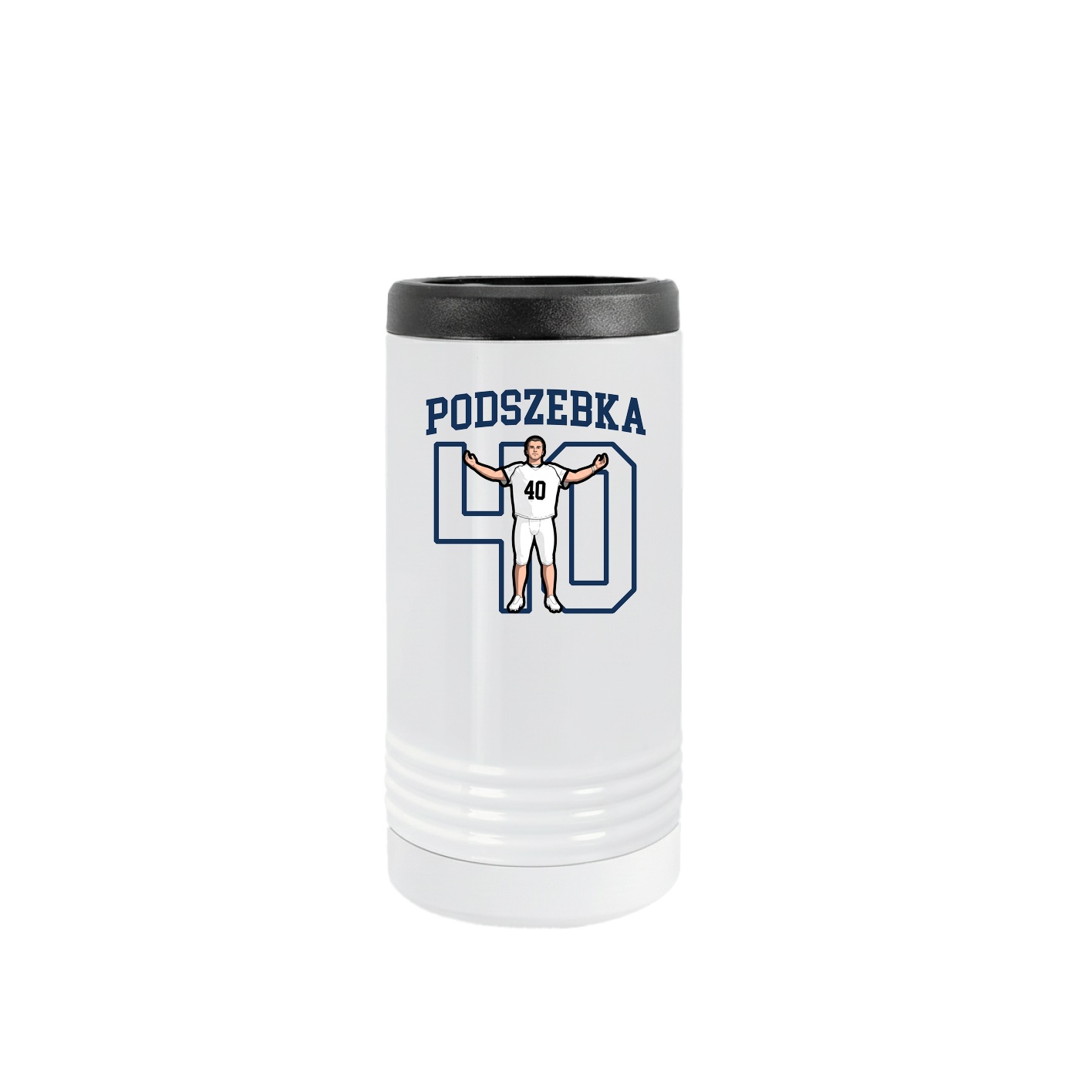 Slim Beverage Holder — Shirsey in White