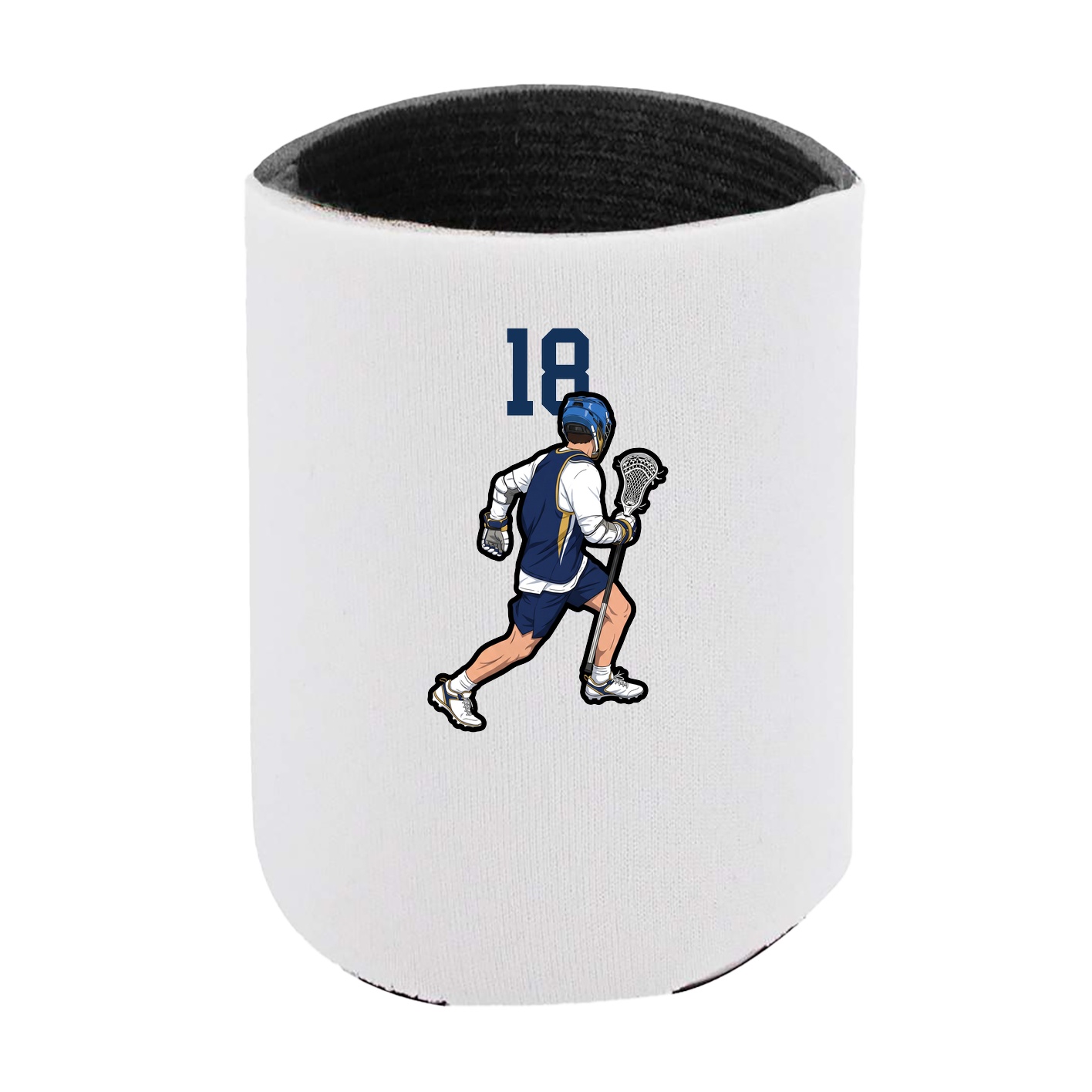 Can Holder — Number Top in White