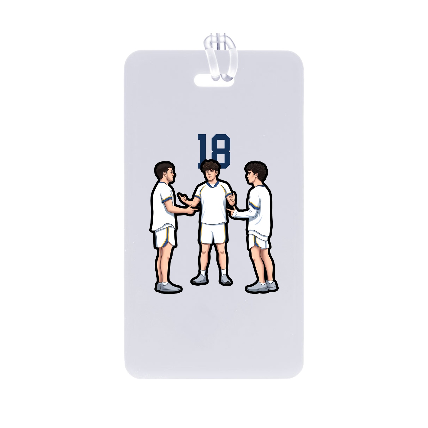Bag Tag — Number Top in Classic