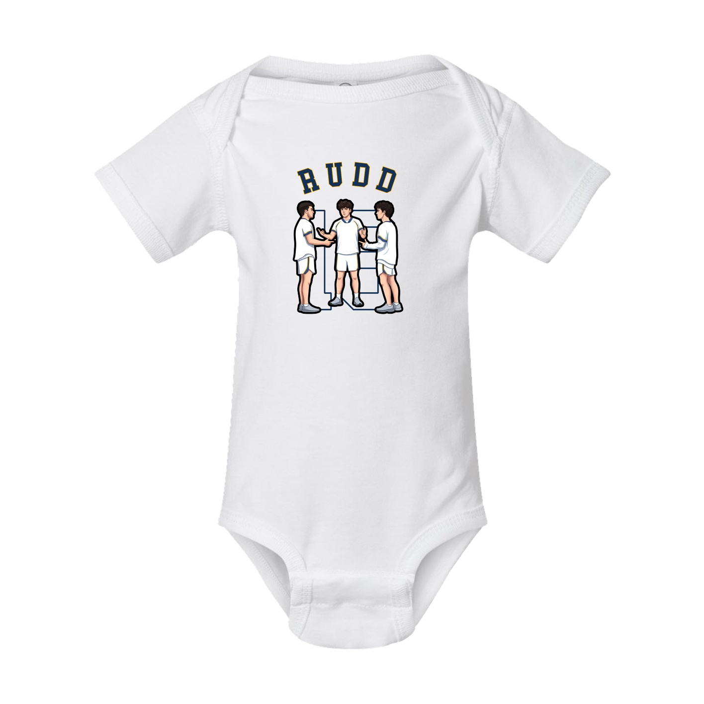 Baby Onesie — Shirsey Arch in White