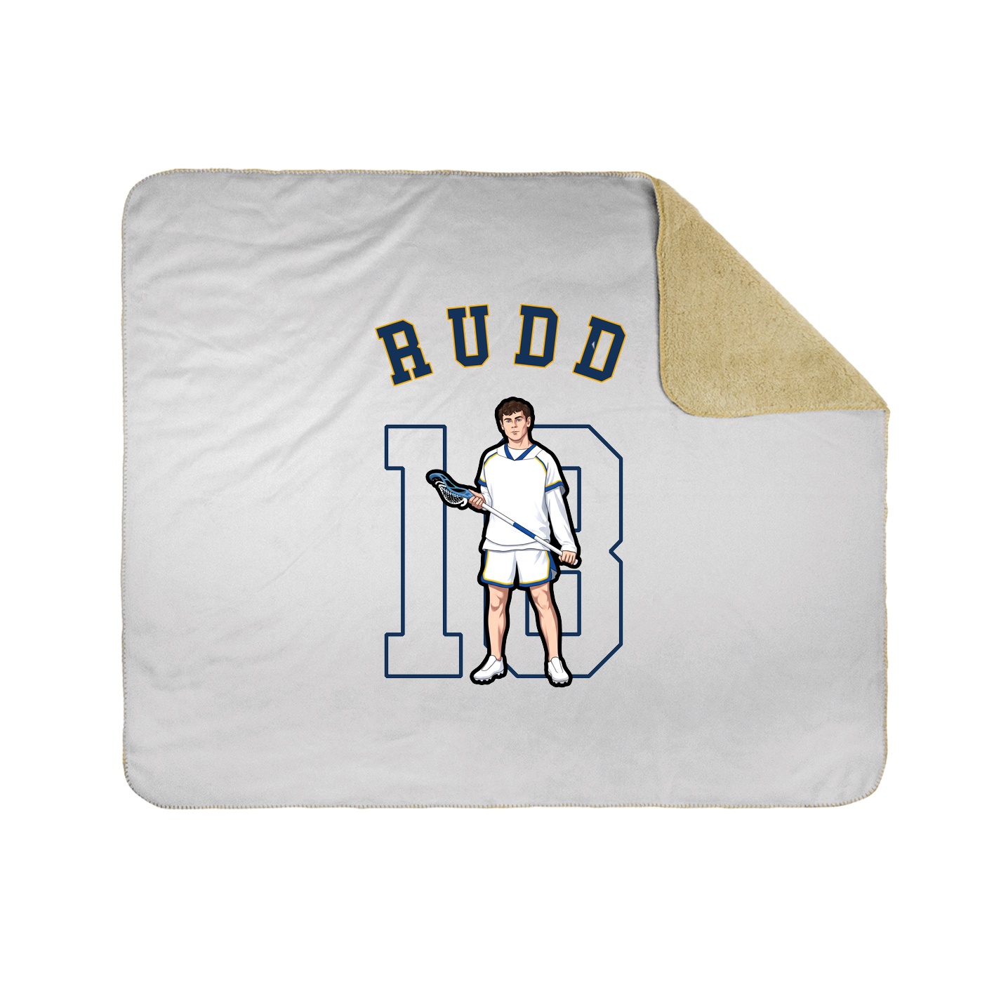 Throw Blanket — Shirsey Arch in White