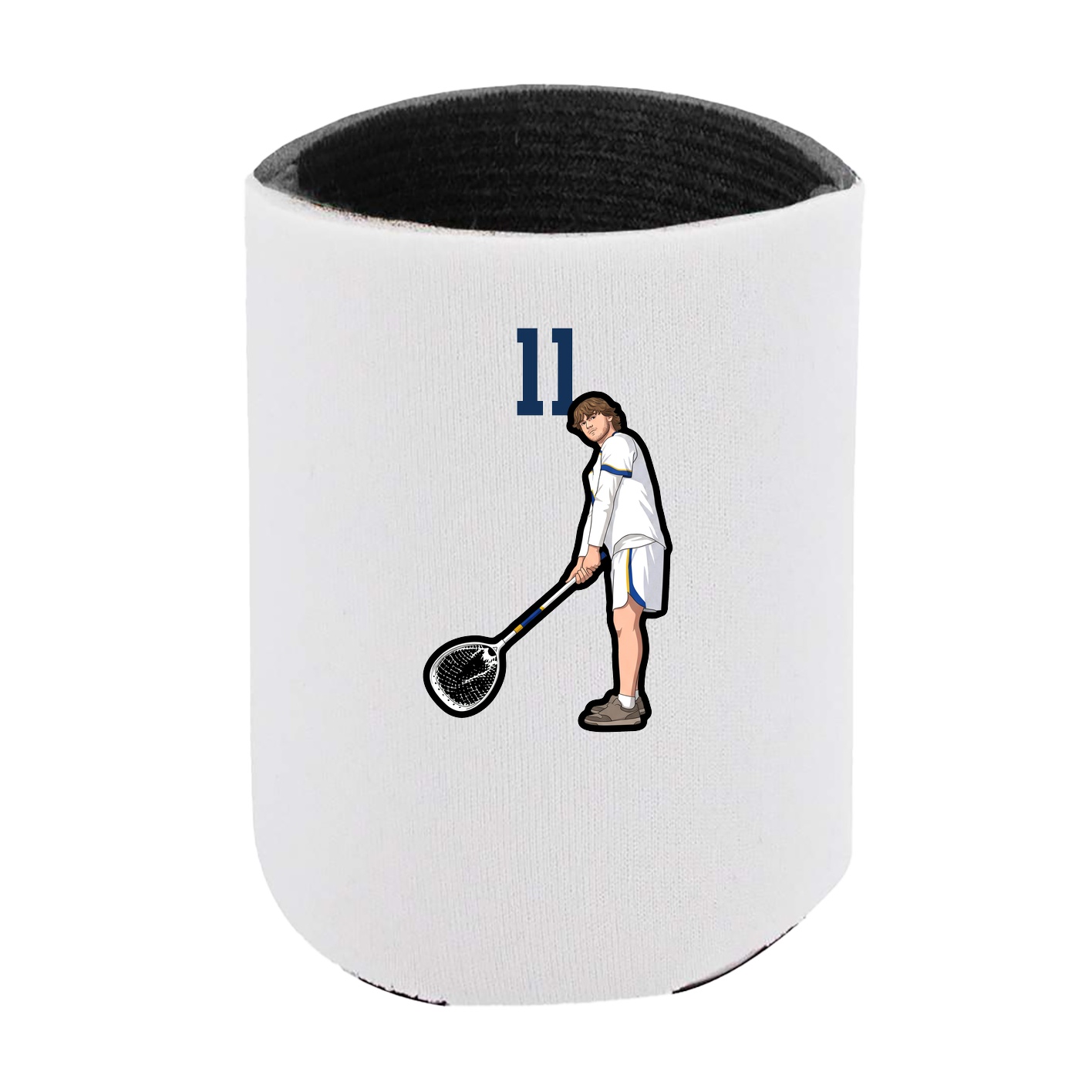 Can Holder — Number Top in White