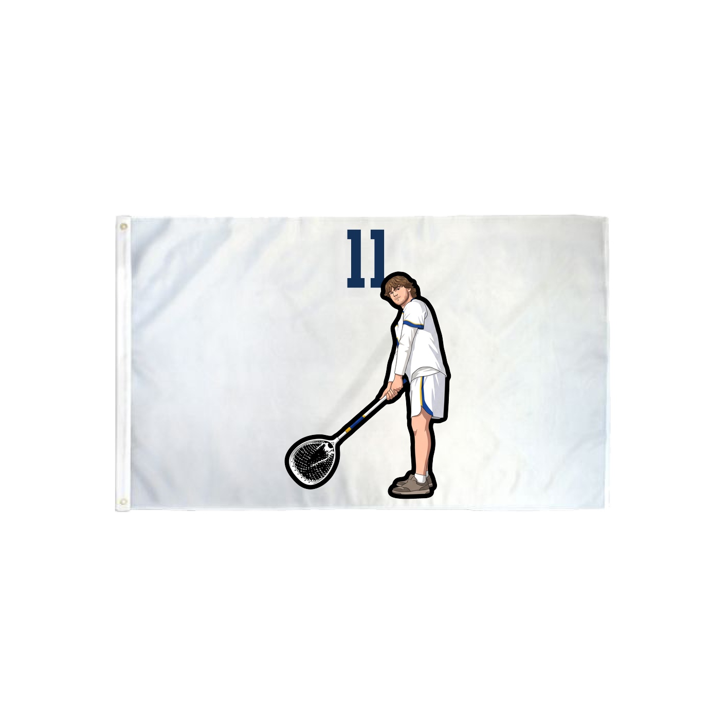 3x5 Flag — Number Top in Classic