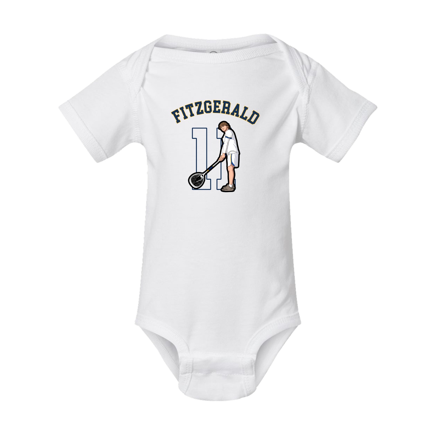 Baby Onesie — Shirsey Arch in White