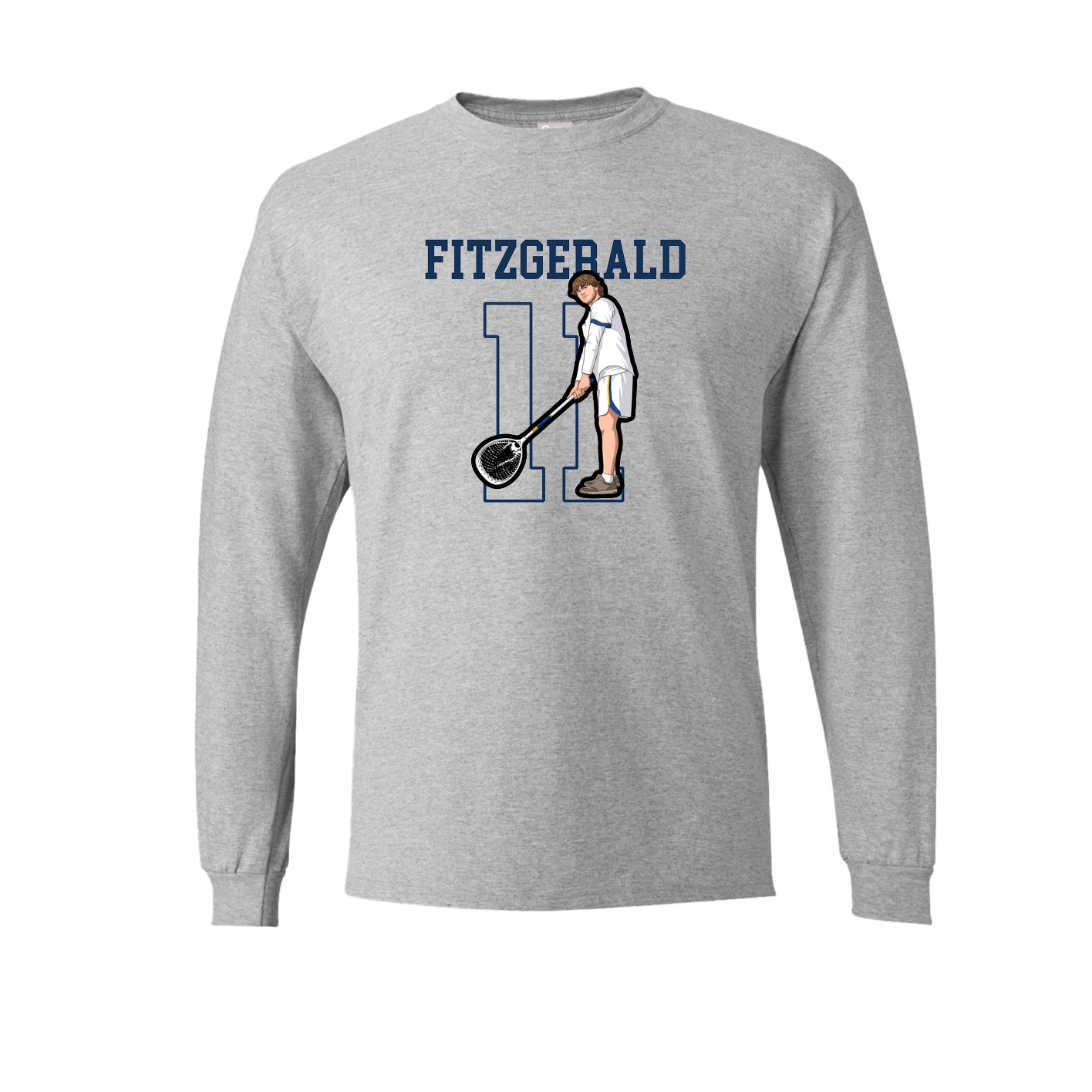 Long Sleeve Tee — Shirsey in Grey