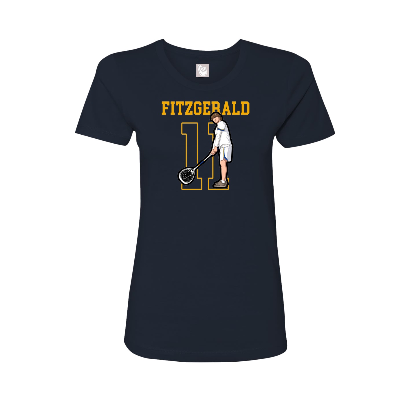 Fitted Women's Tee — Shirsey in Navy