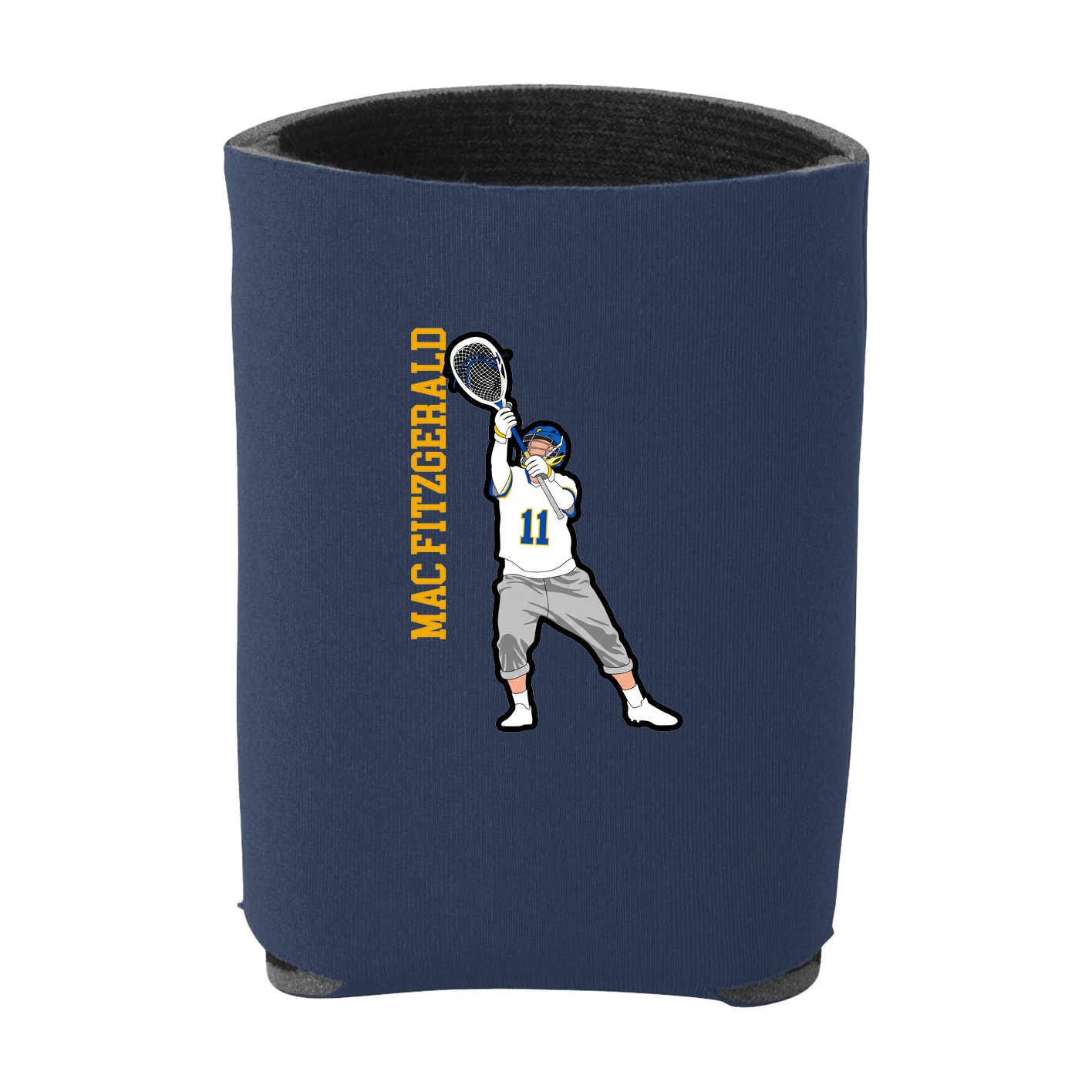 Can Holder — Name Vertical in Navy