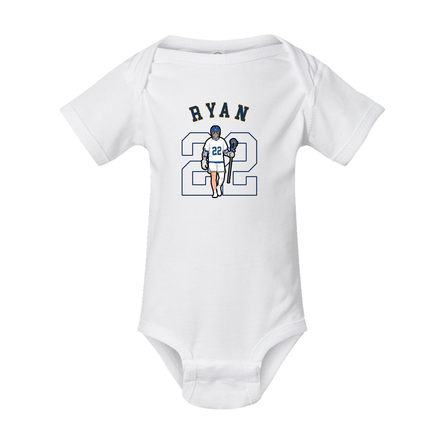 Baby Onesie — Shirsey Arch in White