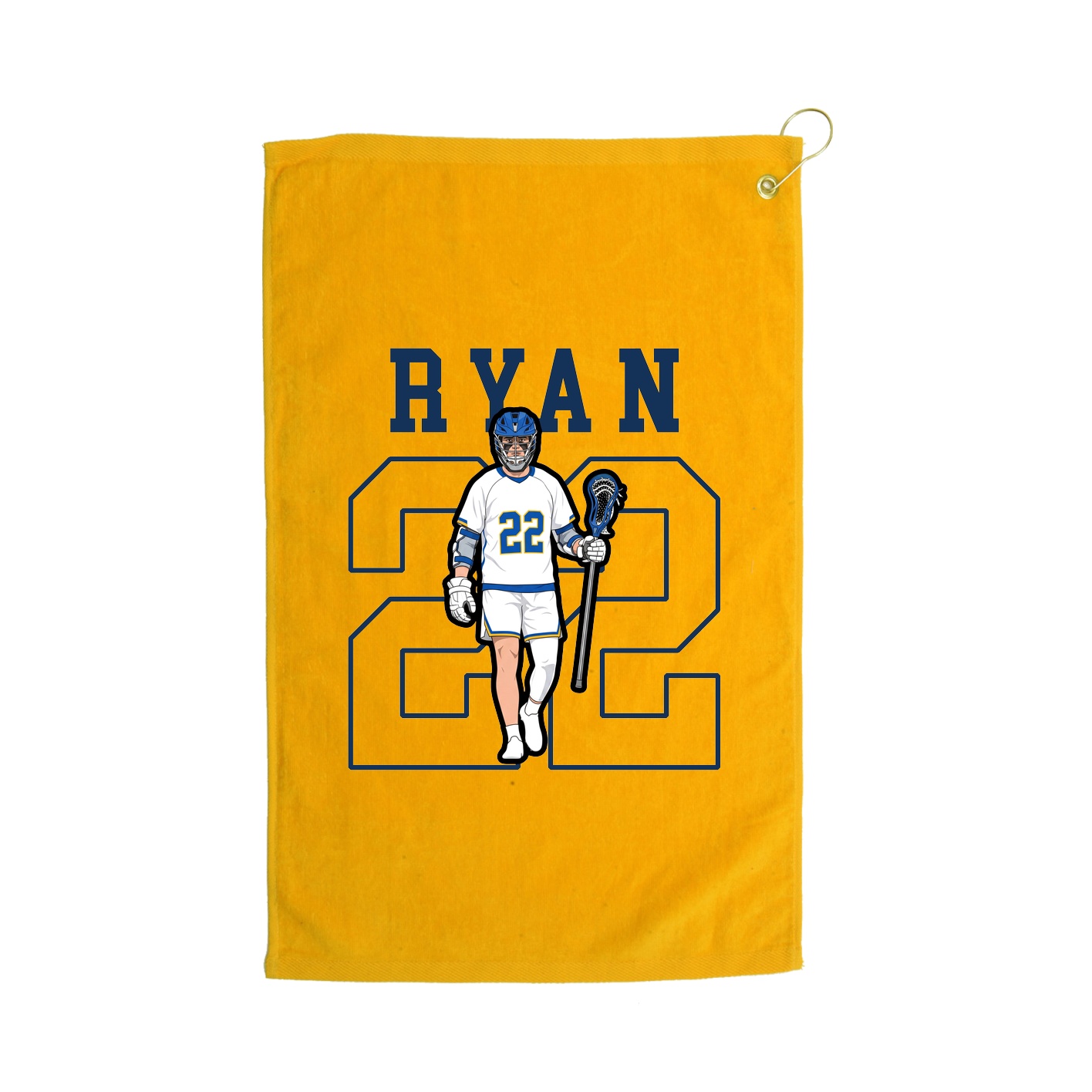 Golf Towel — Shirsey in Gold