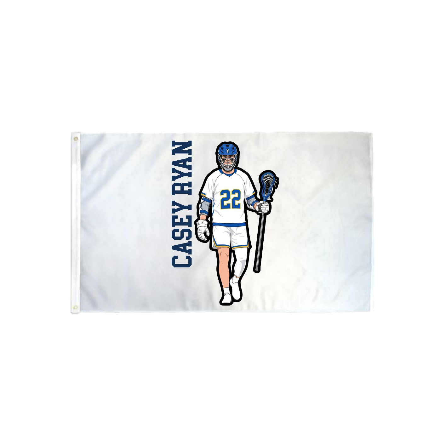 3x5 Flag — Name Vertical in Classic