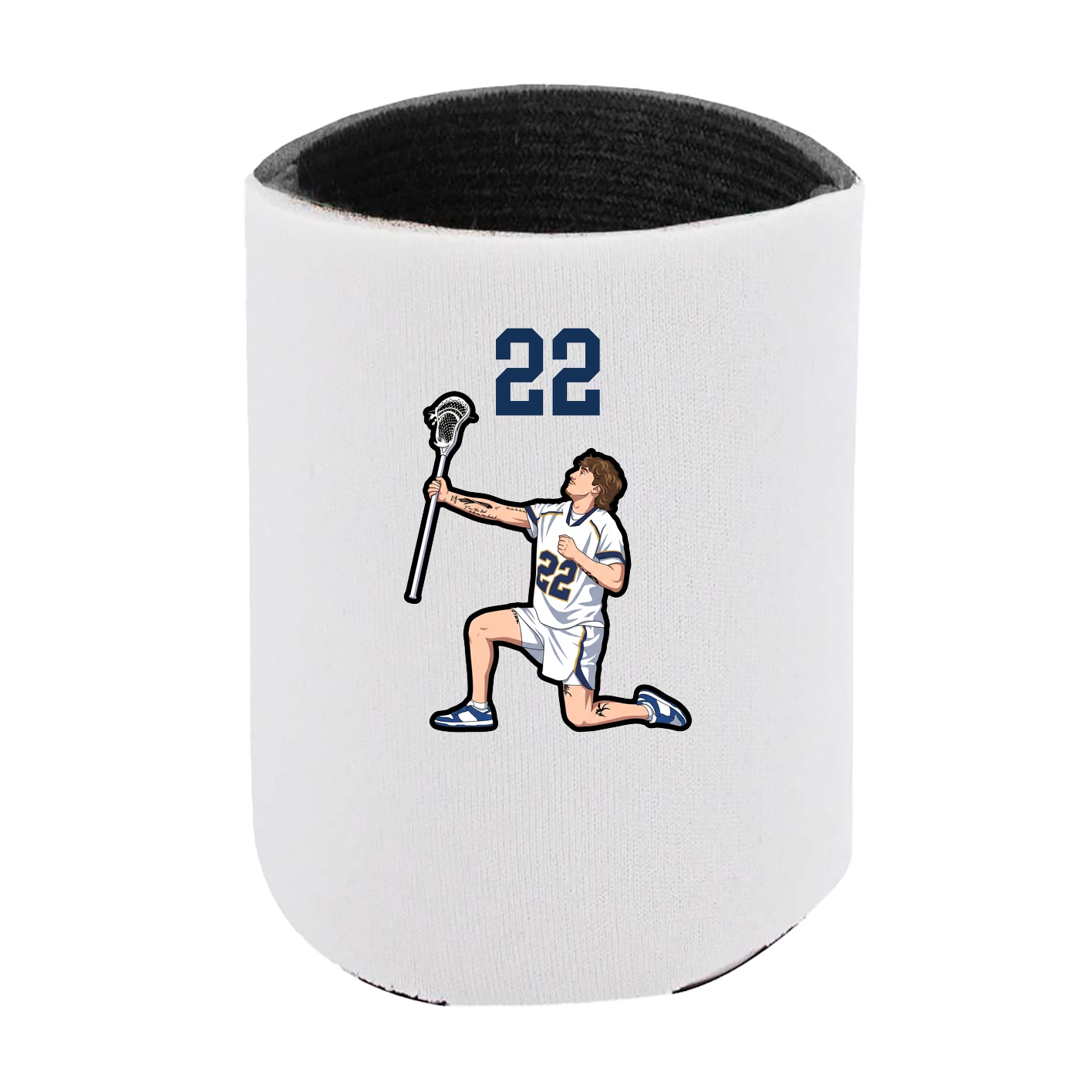 Can Holder — Number Top in White