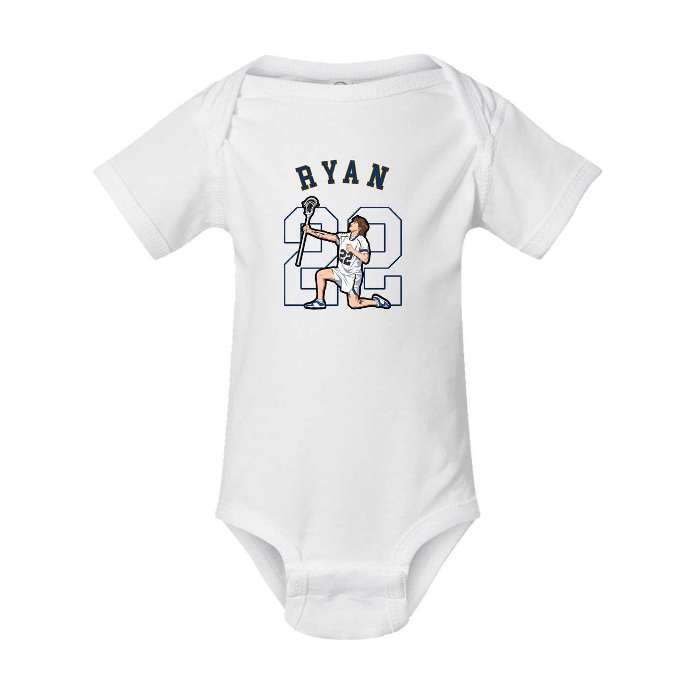 Baby Onesie — Shirsey Arch in White
