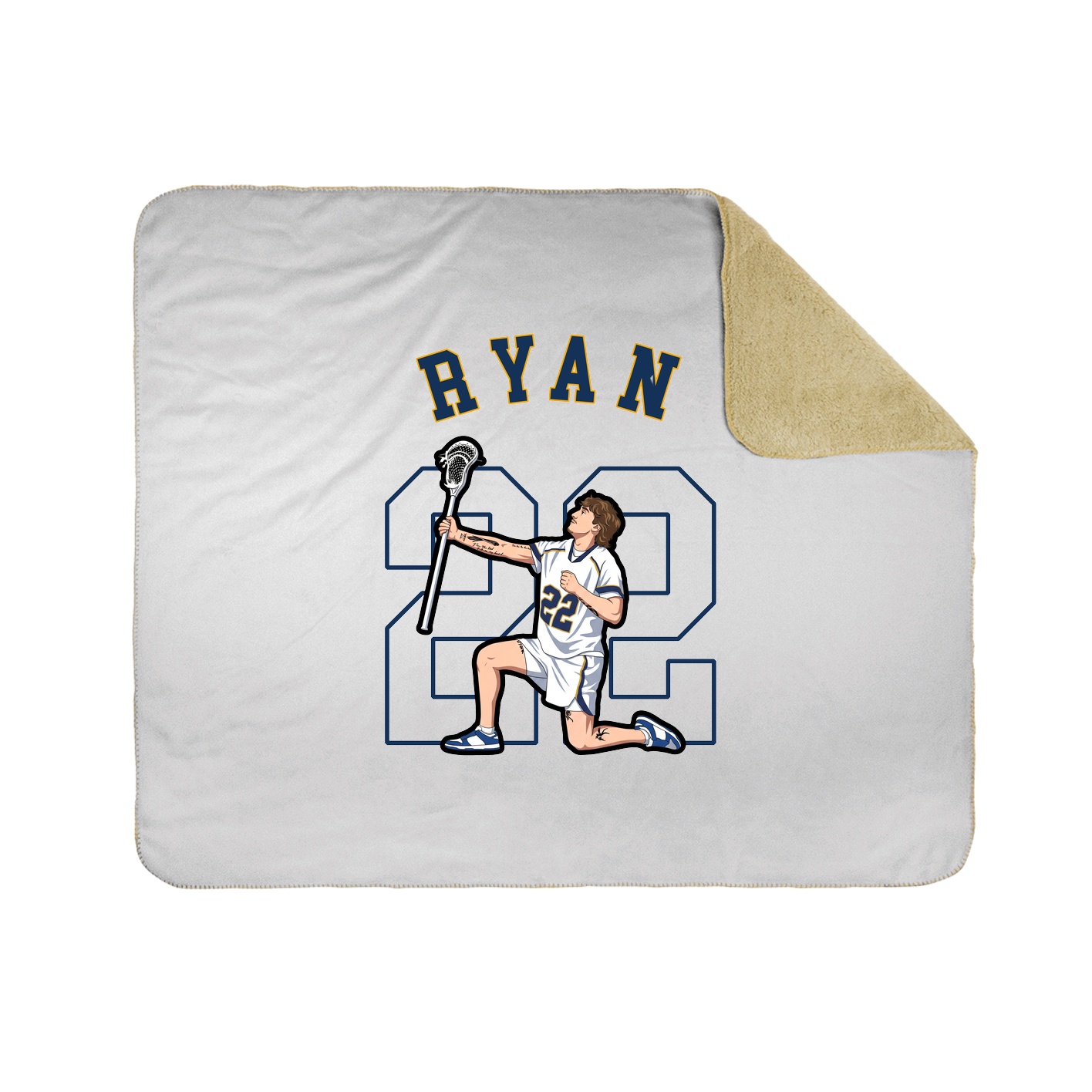 Throw Blanket — Shirsey Arch in White