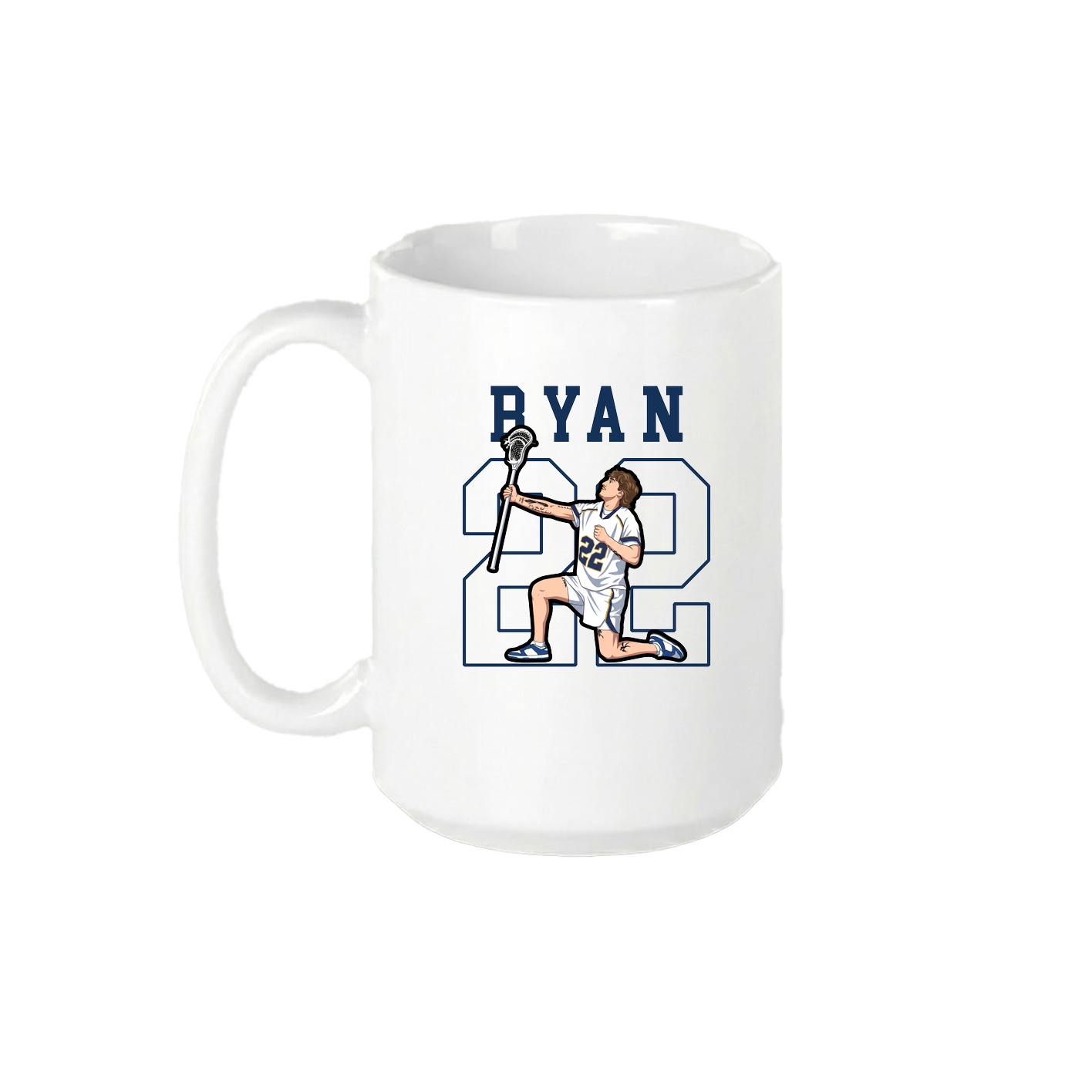 15oz Coffee Mug — Shirsey in White