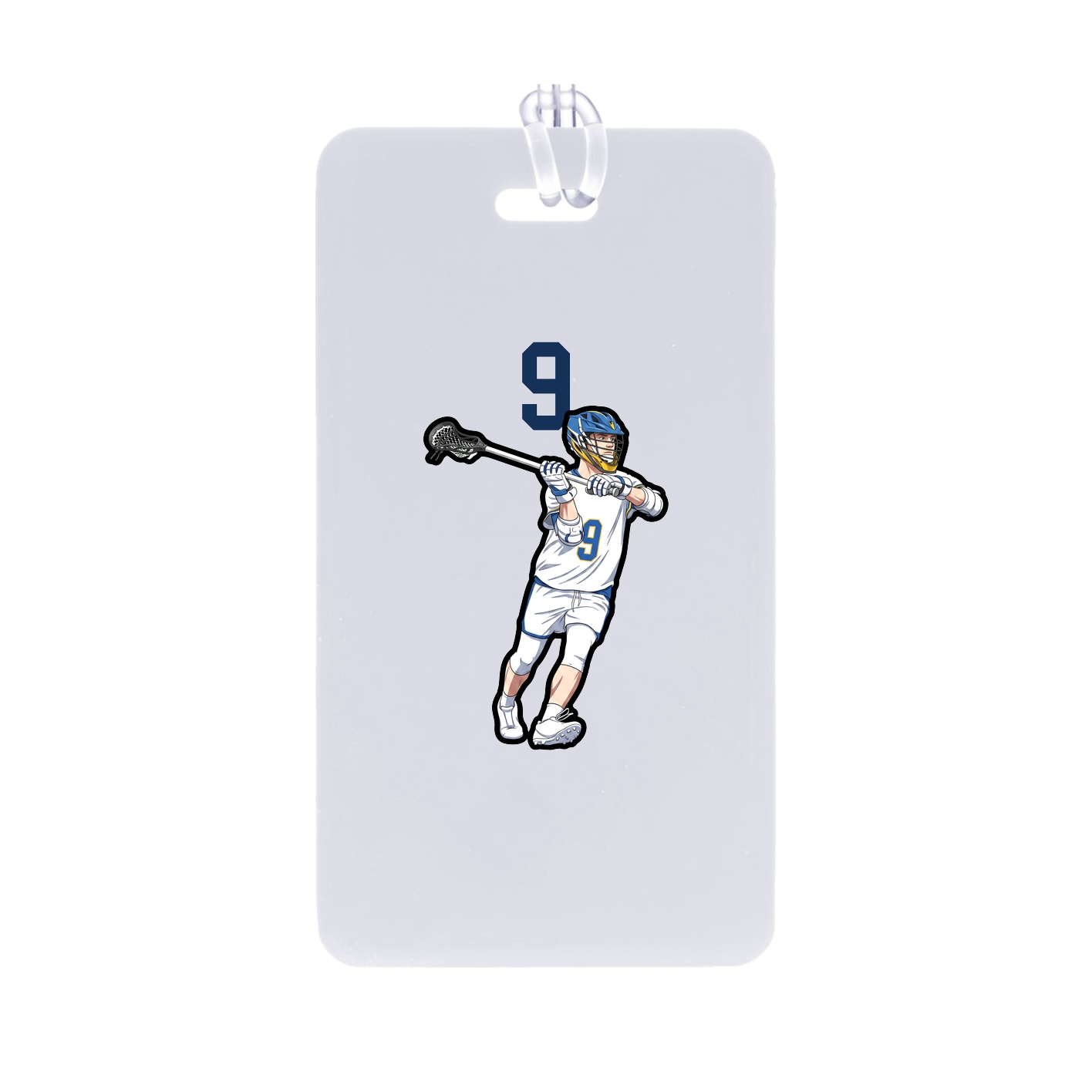 Bag Tag — Number Top in Classic