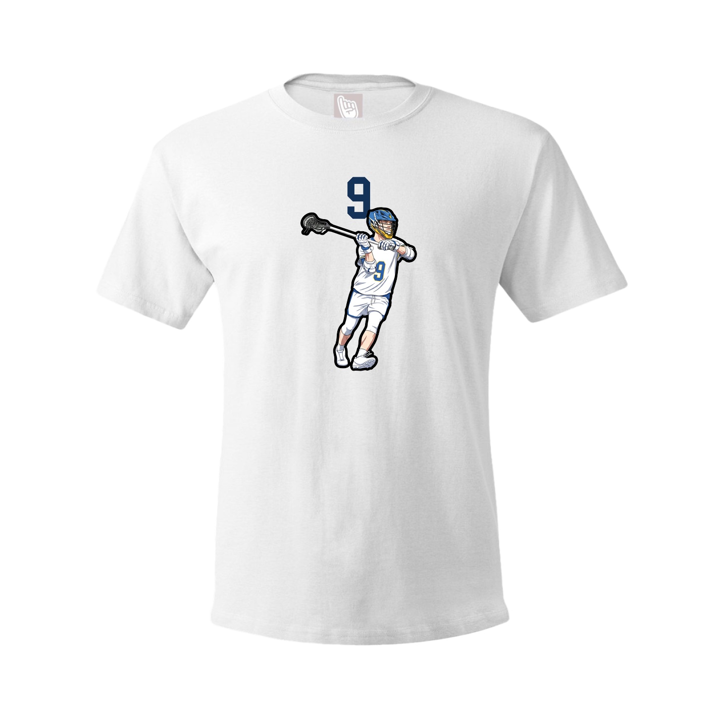 Tee — Number Top in White
