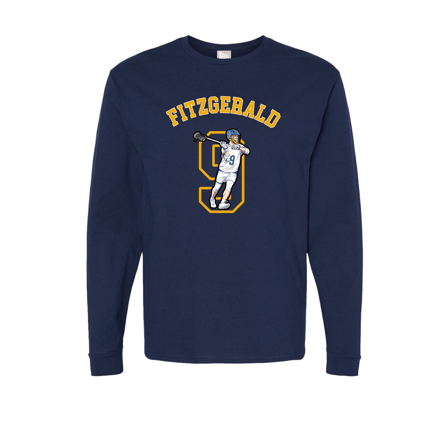 Long Sleeve Tee — Shirsey Arch in Navy