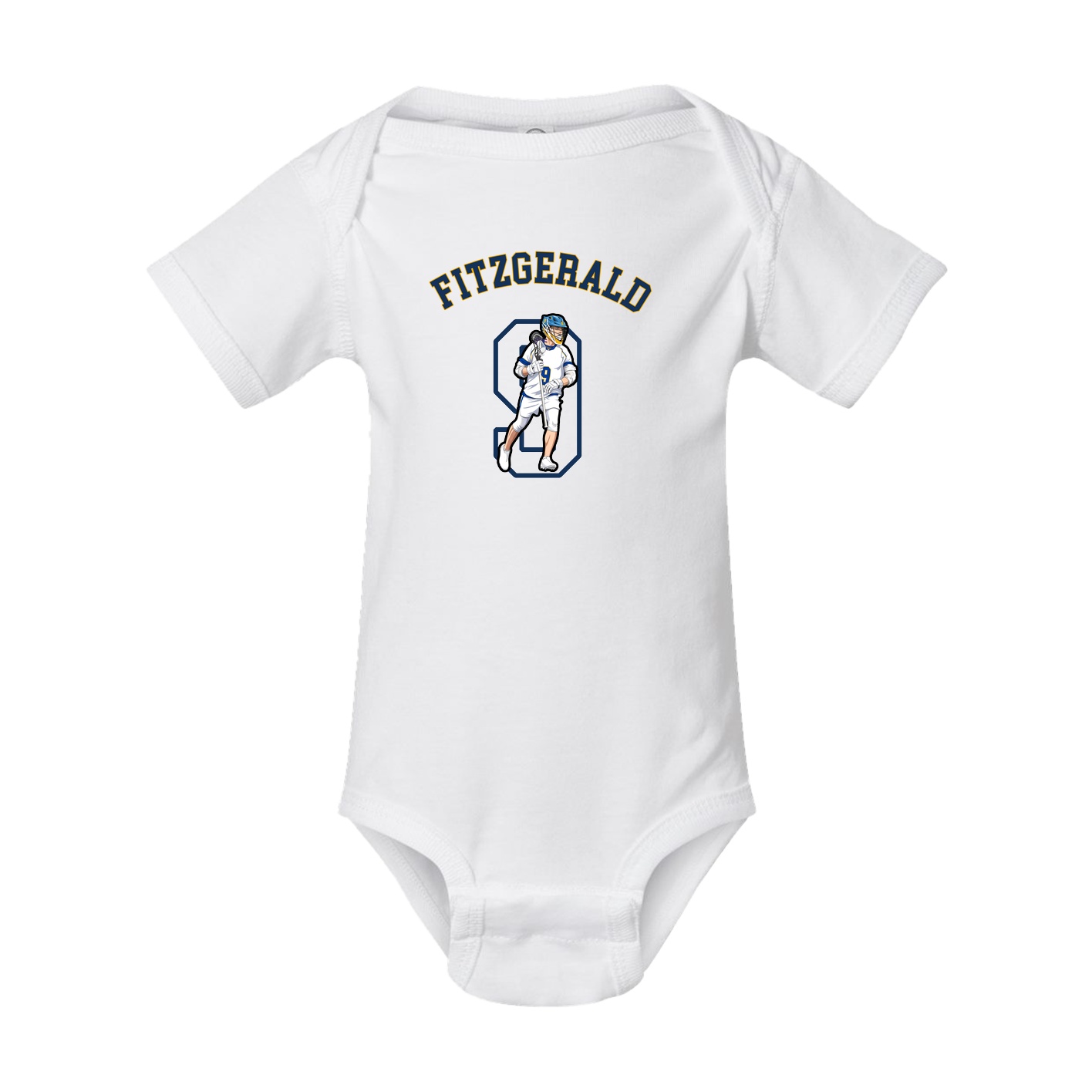 Baby Onesie — Shirsey Arch in White