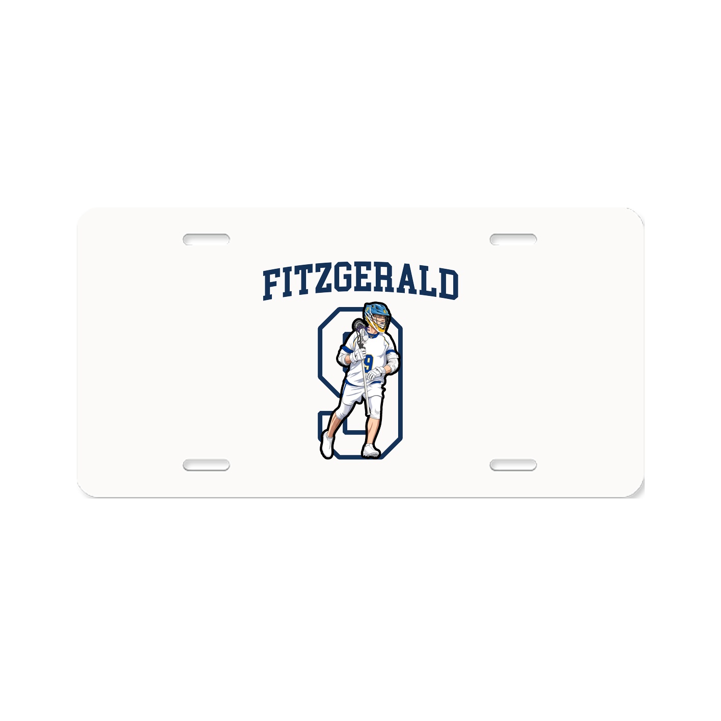 Aluminum License Plate