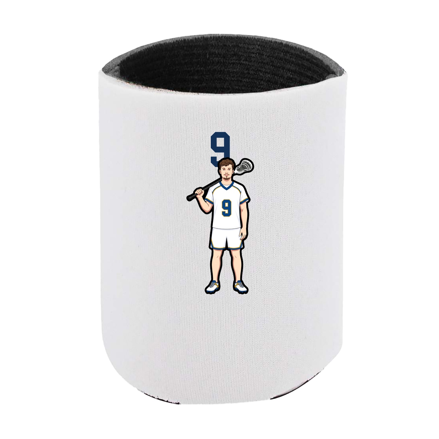 Can Holder — Number Top in White