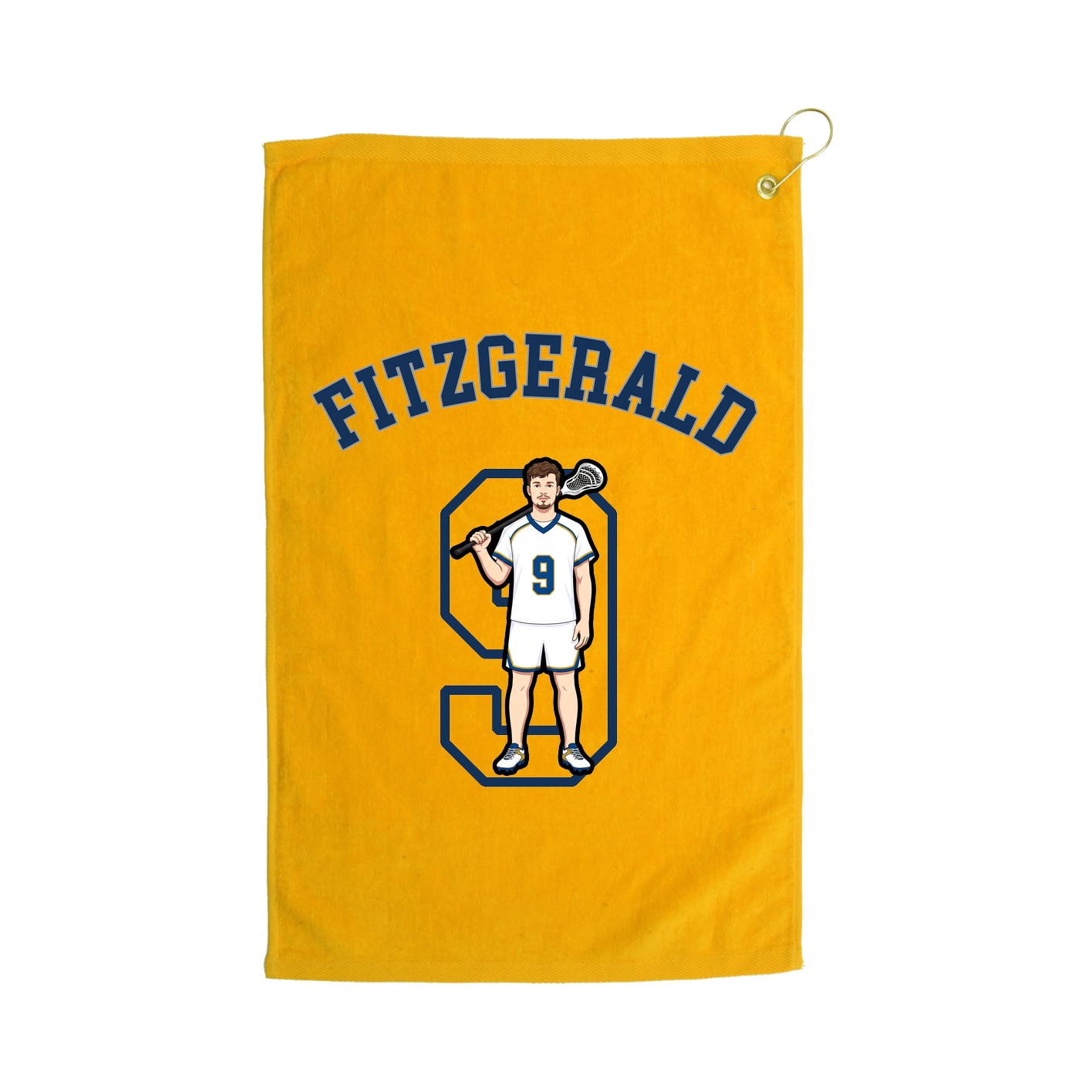 Golf Towel — Shirsey Arch in Gold