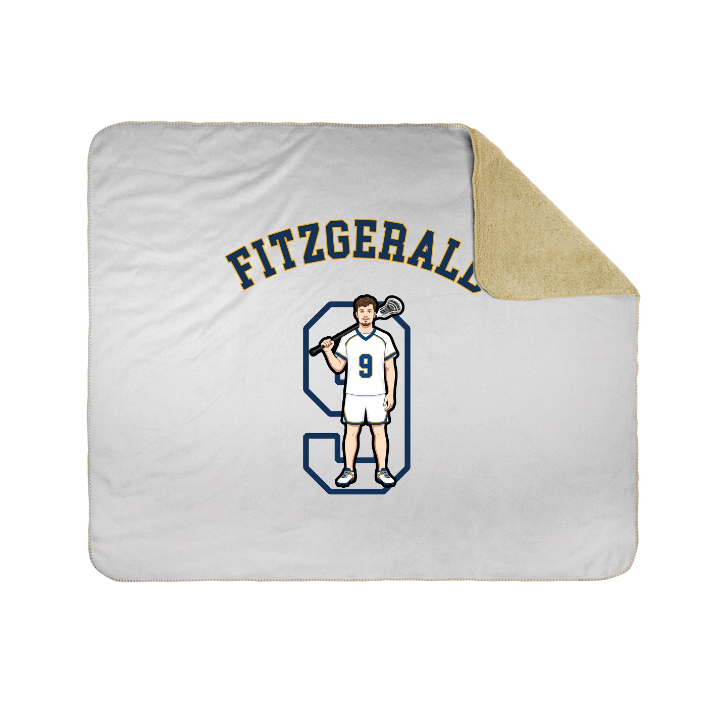 Throw Blanket — Shirsey Arch in White
