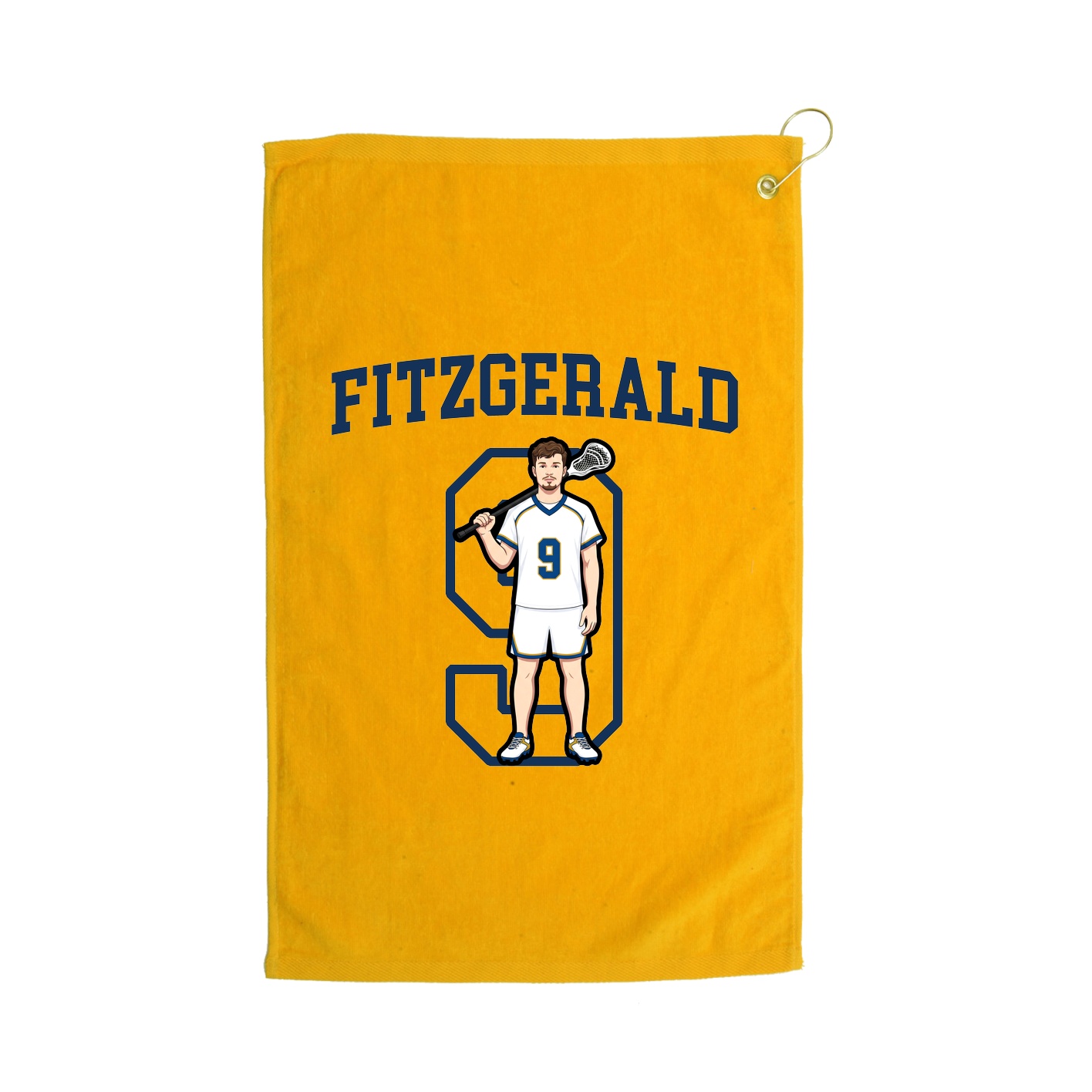 Golf Towel — Shirsey in Gold