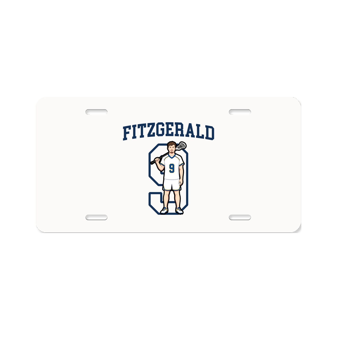 Aluminum License Plate