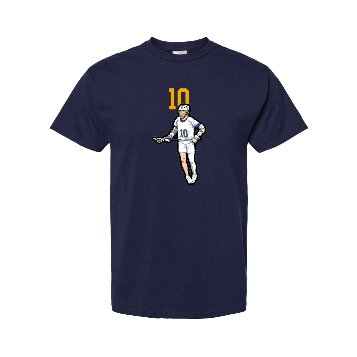 Tee — Number Top in Navy