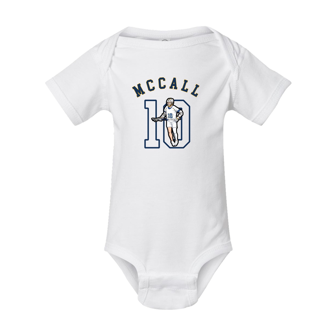 Baby Onesie — Shirsey Arch in White