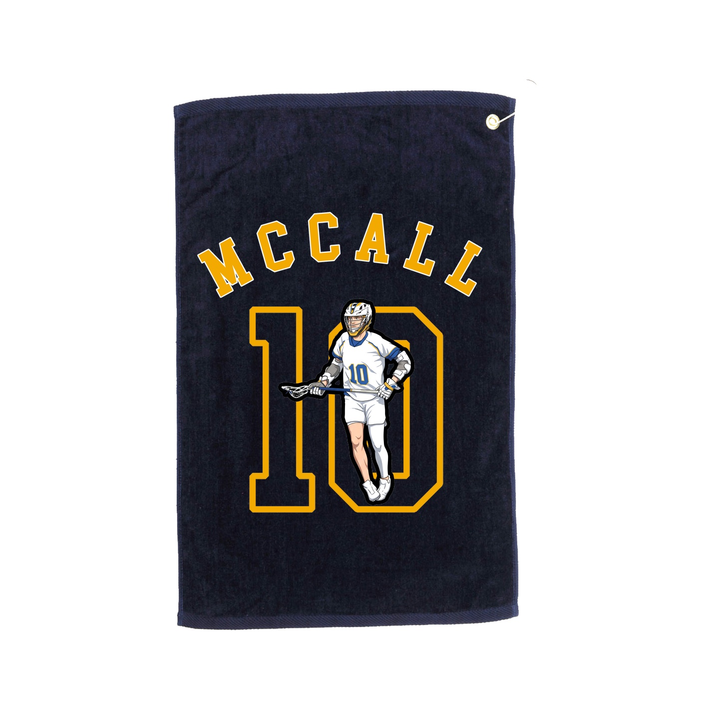 Golf Towel — Shirsey Arch in Navy