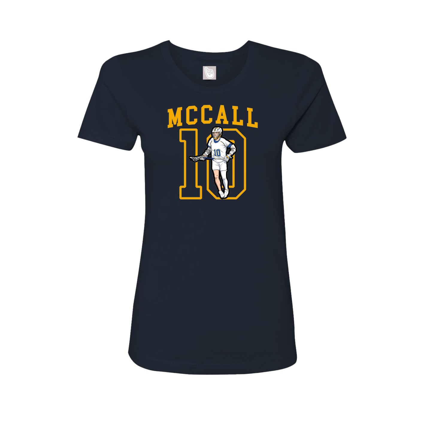 Fitted Women's Tee — Shirsey in Navy