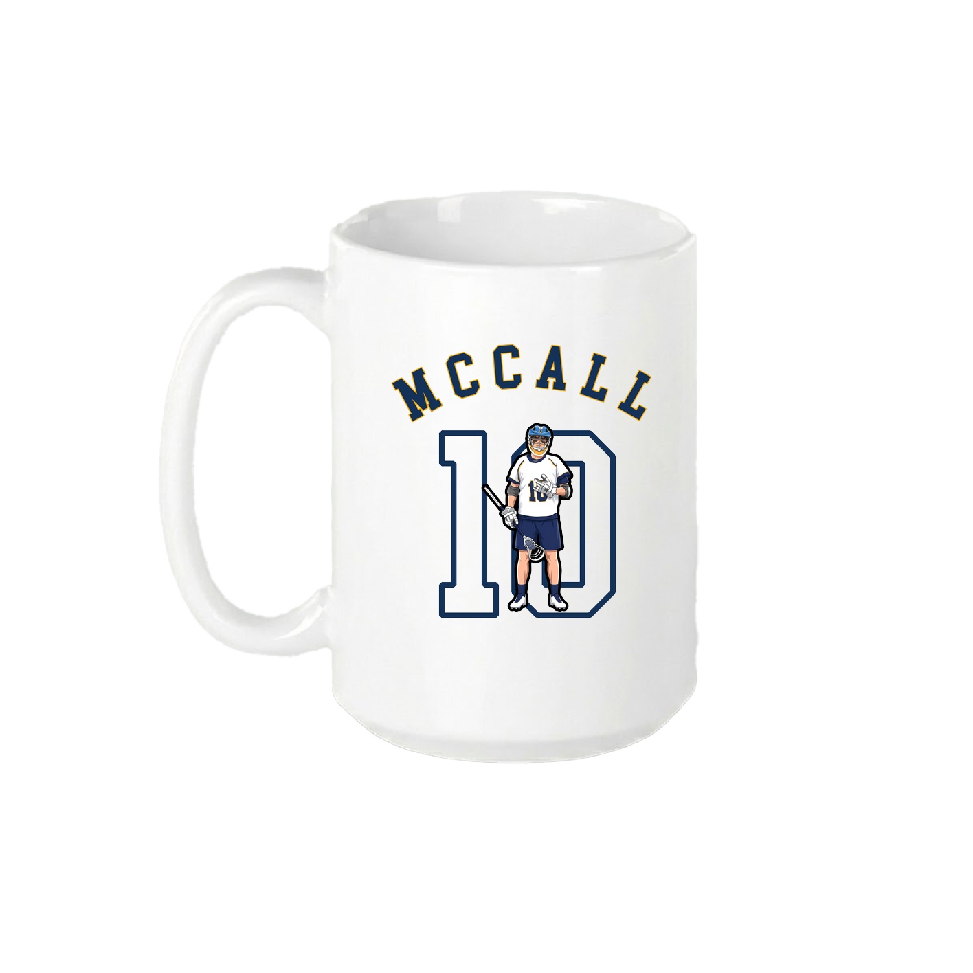 15oz Coffee Mug — Shirsey Arch in White