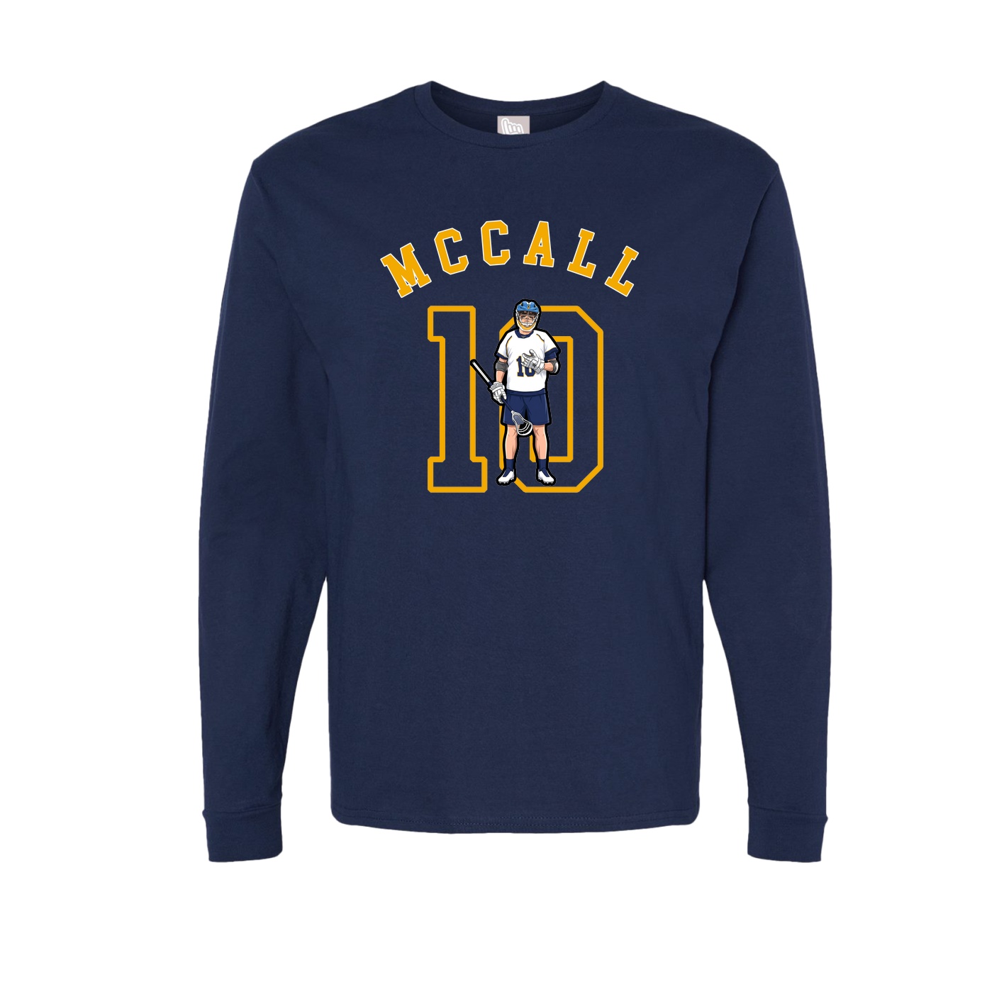 Long Sleeve Tee — Shirsey Arch in Navy