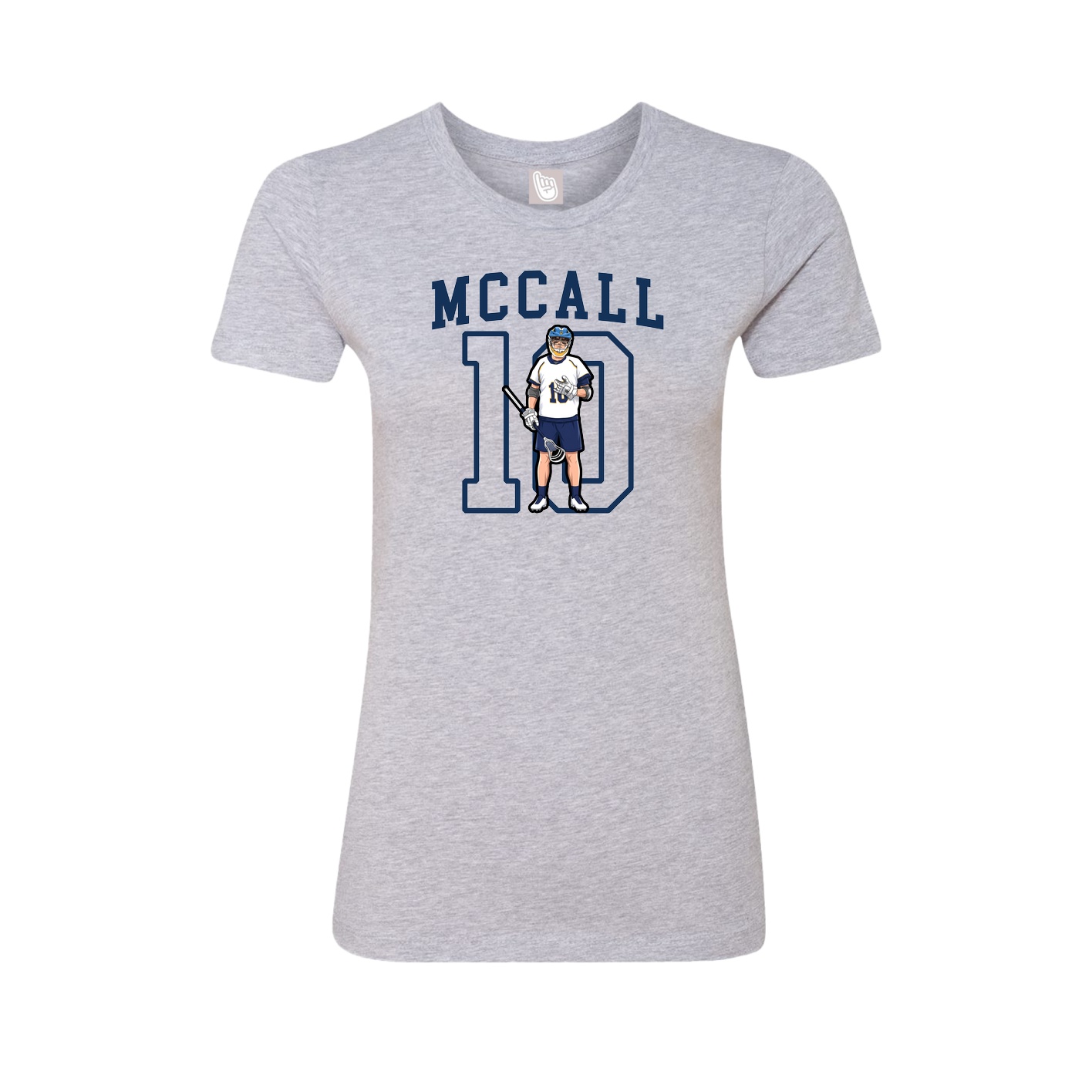 Fitted Women's Tee — Shirsey in Grey