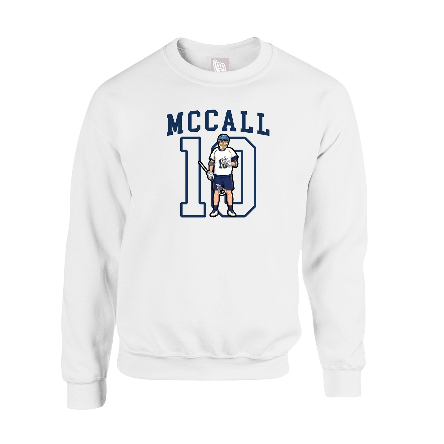 Fleece Crew — Shirsey in White