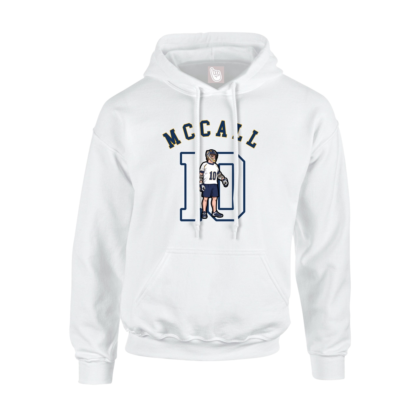 Hoodie — Shirsey Arch in White