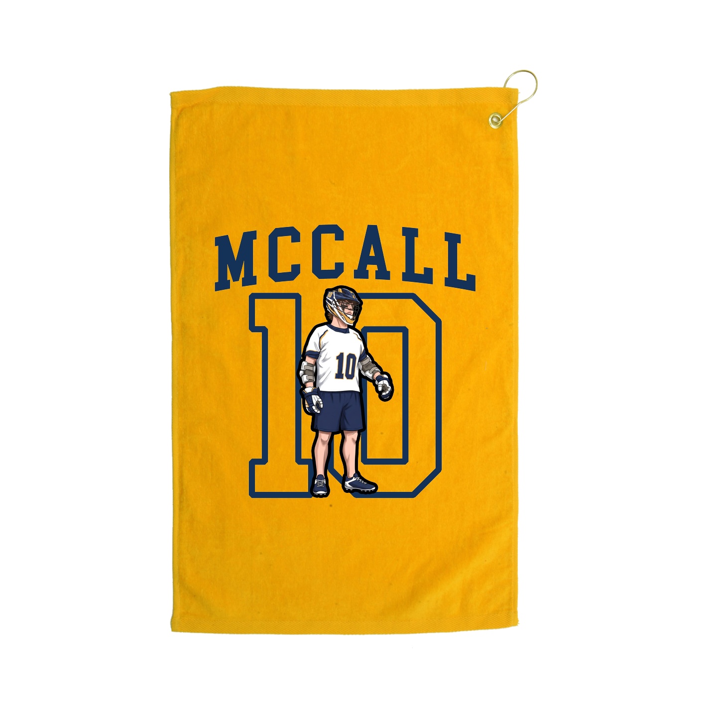 Golf Towel — Shirsey in Gold