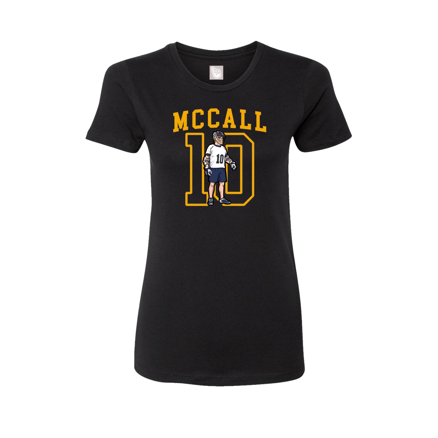 Fitted Women's Tee — Shirsey in Black