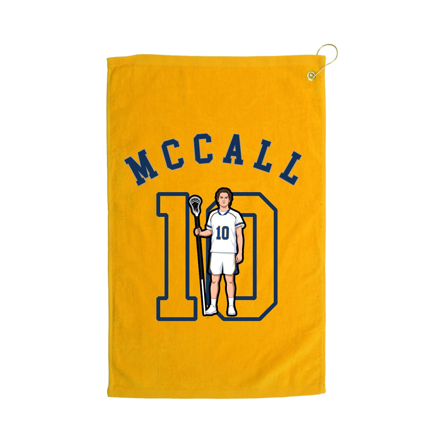 Golf Towel — Shirsey Arch in Gold