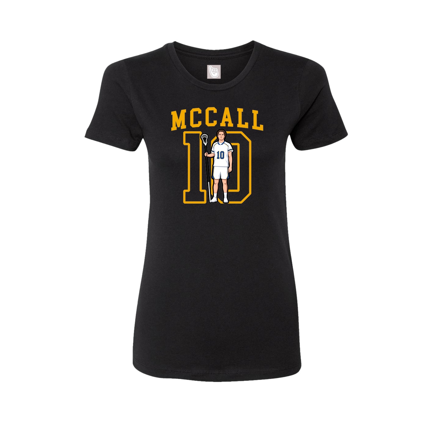 Fitted Women's Tee — Shirsey in Black
