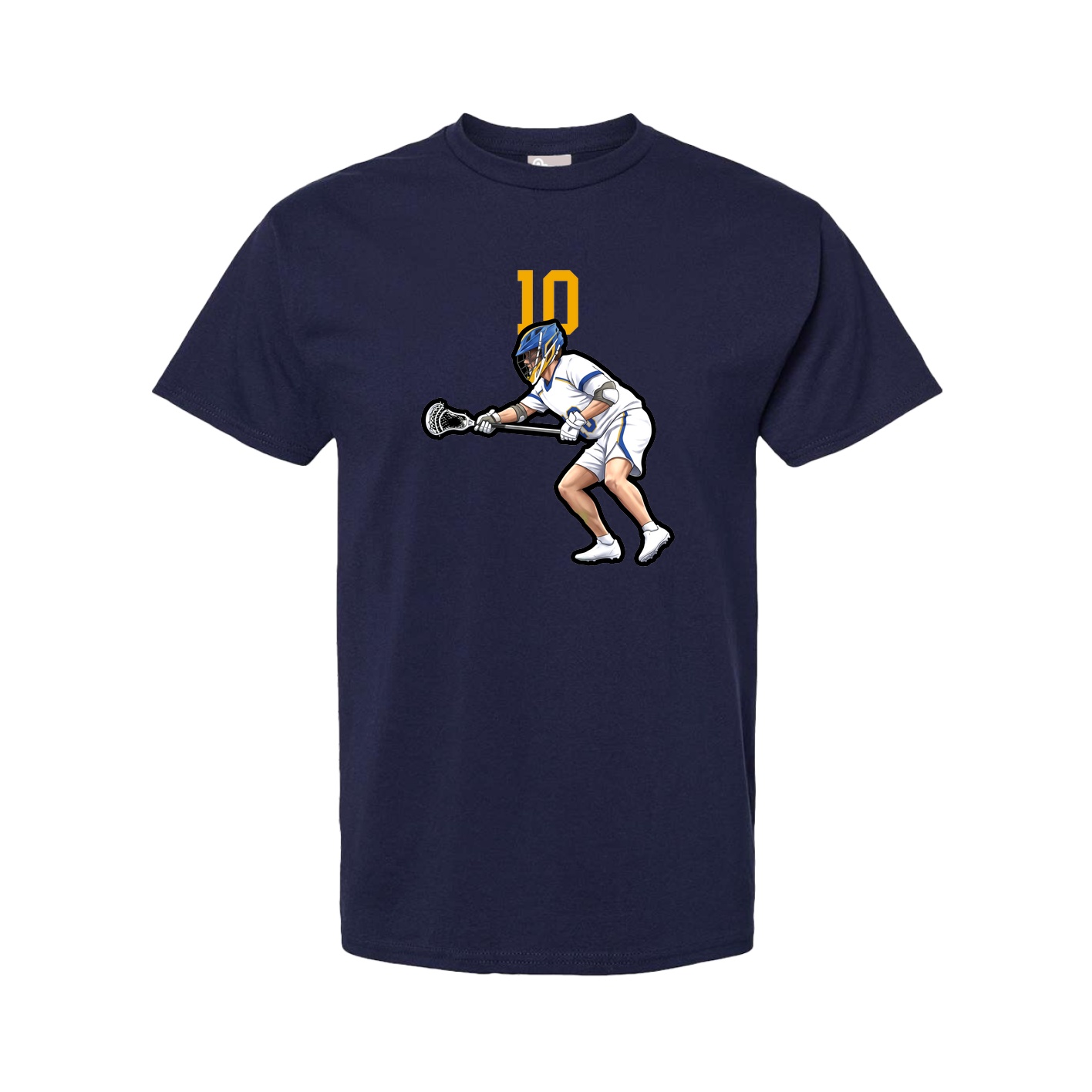 Tee — Number Top in Navy