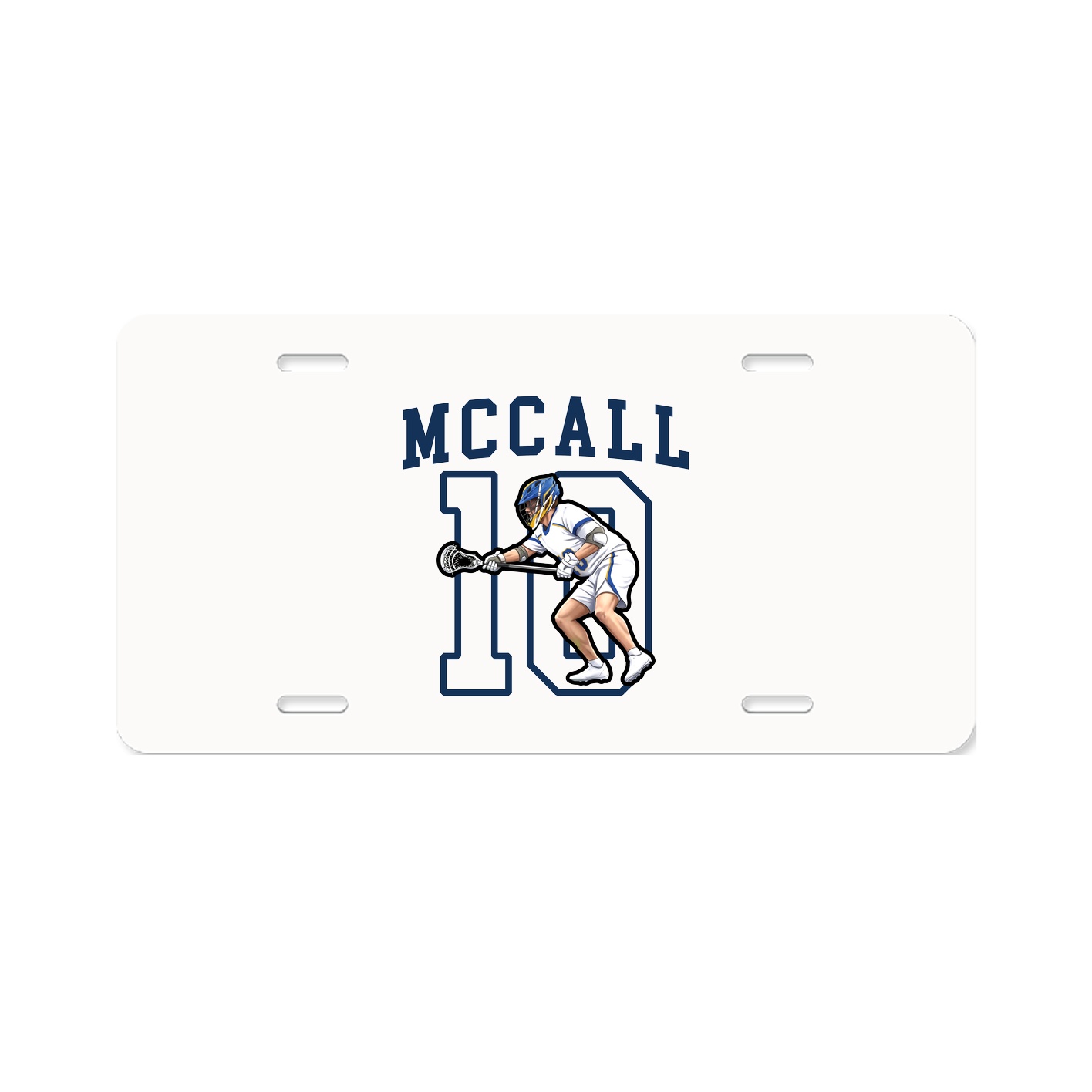 Aluminum License Plate